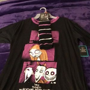 Brand New Disney Pajama Set Size M (8-10)